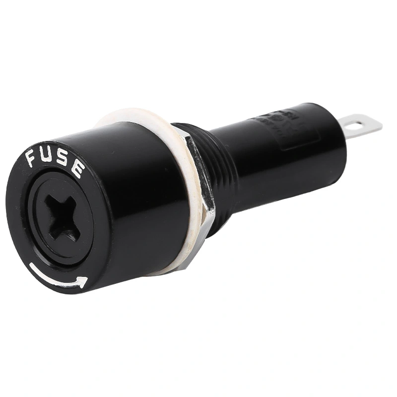 R3/22 Panel Mount Fuse Holders and 10A250V 6X30 Glass Fuses