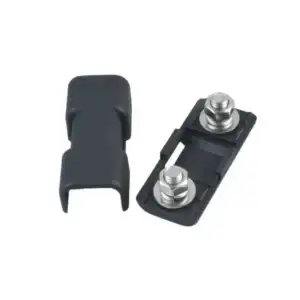 Inline Mini Car Bolt‑On Fuse Holder, UL94‑V0 Nylon 200A Max 32/58V DC