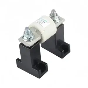 GFEVF1000‑Series north‑american style aR semiconductor dc power fuse front view