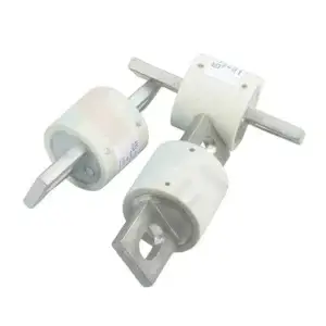 GFEVF500‑Series north‑american style aR semiconductor dc power fuse front view