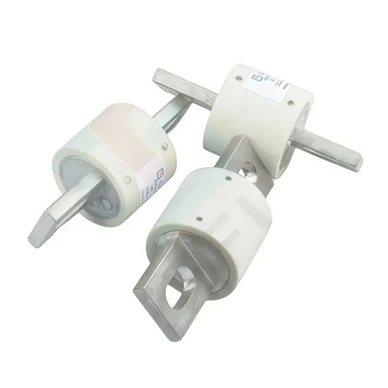 GFEVF500‑Series north‑american style aR semiconductor dc power fuse front view