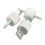GFEVF300‑series north‑american style semiconductor dc power fuse front view