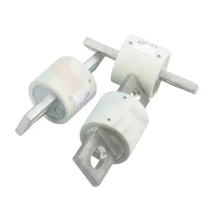 GFEVF300‑series north‑american style semiconductor dc power fuse front view
