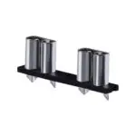 Maxi blade fuse holder GF/700 PCB mount fuse block front view
