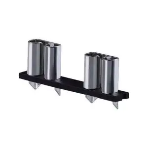 Maxi blade fuse holder GF/700 PCB mount fuse block front view