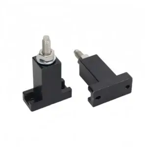 GFEV‑400E semiconductor fuse holder phenolic plastic UL‑94V0 50‑600A 450‑1500V 200KA M8 charging pile energy‑storage fuse base