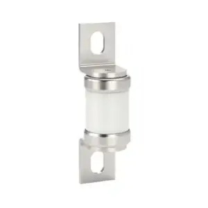 GFEVT500‑18R series fast‑acting ev dc fuse flush bolt‑on front view
