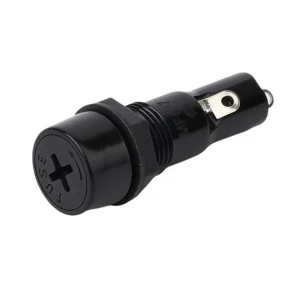 5x20mm Panel Mount Fuse Holder | 10A 250V Industrial Grade Fuse Base