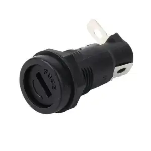 board mount panel fuse holder 5x20mm 10A PBT UL94 V0