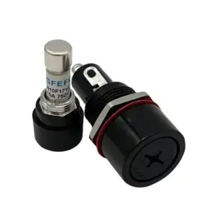 10x38mm Fuse Holder | 32A 1000V DC Panel Mount Fuse Block