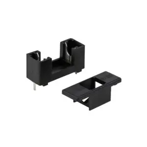5.2x20mm black pcb‑mount fuse holders clips accessories 6.3A 250V UL94 V0