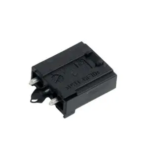 gf-178 mini blade fuse holder clip pcb mount front view