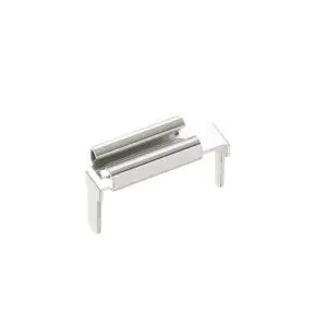 GF-717C mini blade fuse holder clip PCB horizontal mount front view
