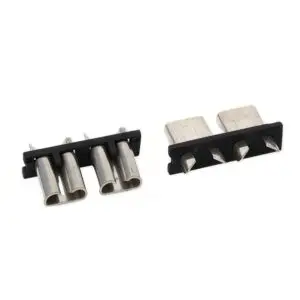 GF‑718 ATO blade fuse holder clip PCB mount front view