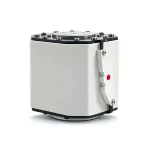 GFBFG4‑S‑105E series square‑body aR ESS energy‑storage dc fuse front view