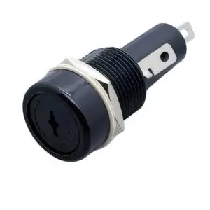 high power panel mount fuse holder 10x38mm 600V bakelite