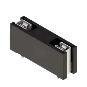 Vertical PCB Mount Blade Fuse Holder | MAXI Size 0.4mm Brass Tin Plated
