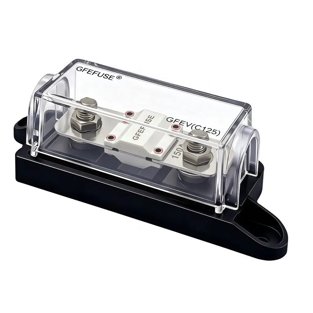 GFEV(C125) Bolt-on Fuse Holder | 50A-350A DC 125V-175V